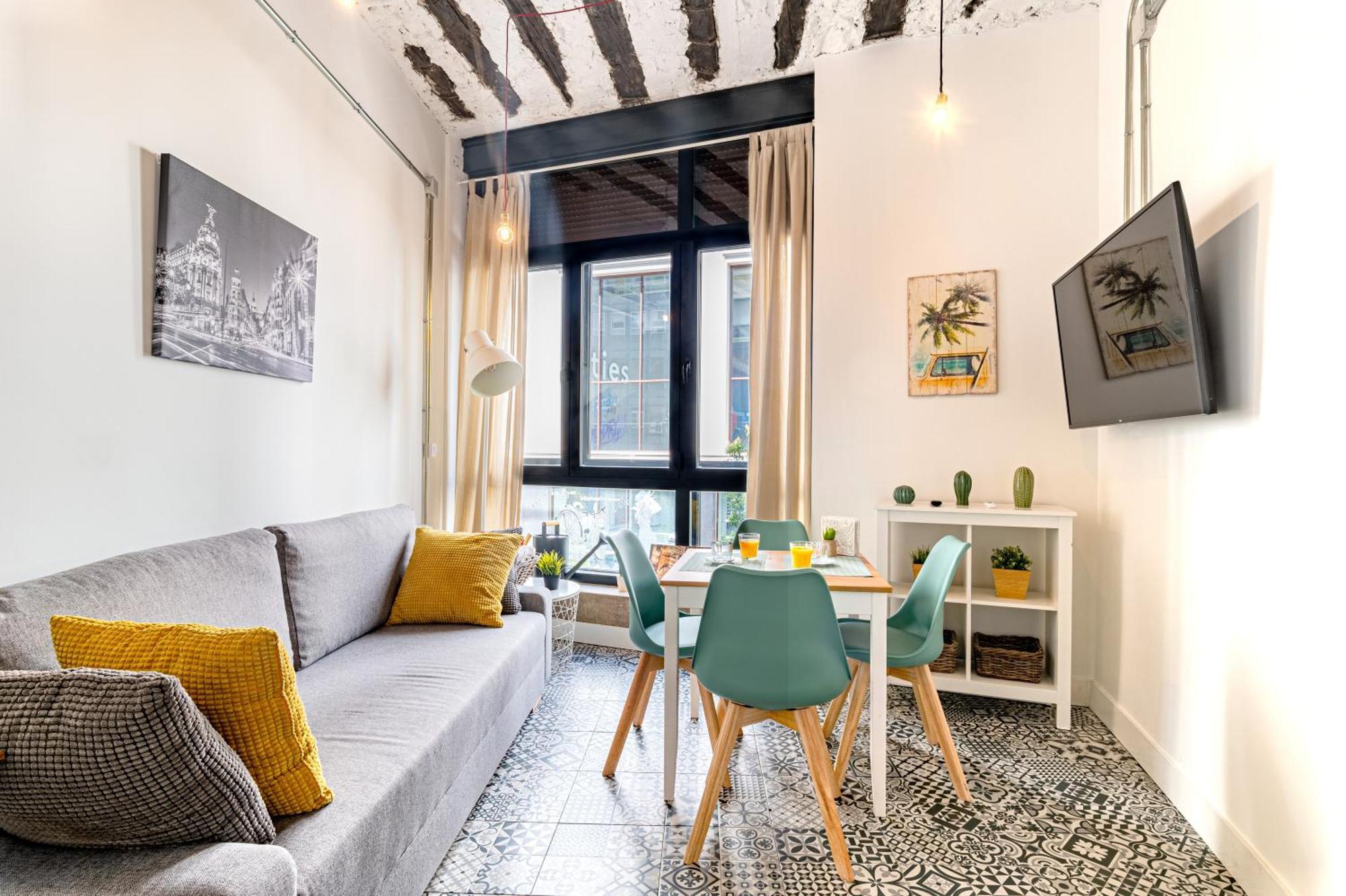 Vintage Apartment Near Puerta Del Sol Madrid Kültér fotó